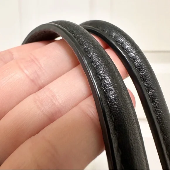 Coach Madison Madeline Satchel East West Mini Op Art Leather Trim - Picture 7 of 13